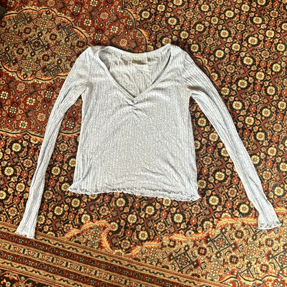 Periwinkle Long Sleeve Top